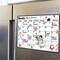 Magnetic Dry Erase Fridge Calendar Whiteboard for Refrigerator 16.9 x 11.8 Inches Planner